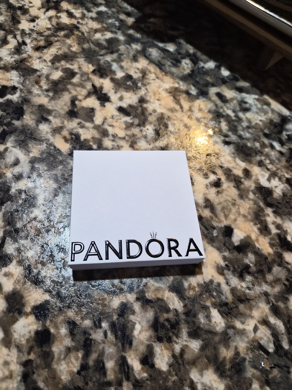 Pandora Branded White Jewelry Box-3 AVAILABLE